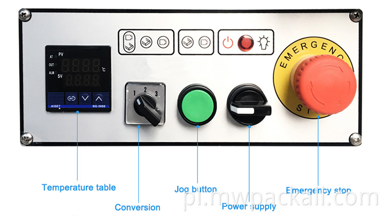 Wewnętrzne pudełko kartonowe lub półautomatyczna maszyna do pakowania w folię termokurczliwą do pakowania na gorąco